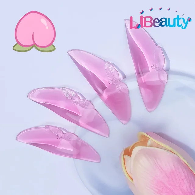 Libeauty 2 pary L Curl silikonowy pręt do trwałej ondulacji rzęs Lash Lift Shield podkładki zmiękczające rzęsy zalotka akcesoria narzędzie do makijażu