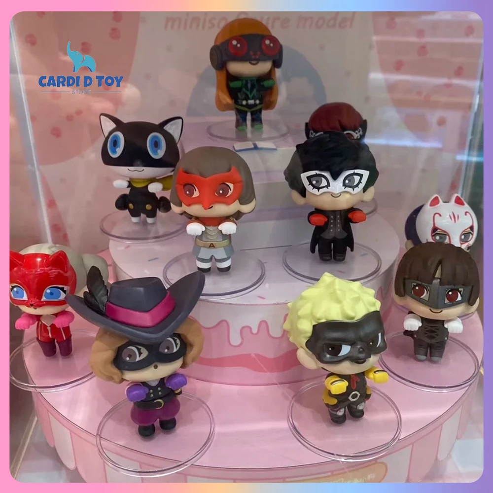 Nueva Caja Sorpresa Original de Persona 5 Royal, Figuras Coleccionables de Persona 5 Royal, Adorno, Regalo, Juguete, Atuendo de los Ladrones Fantasma, Caja Misteriosa