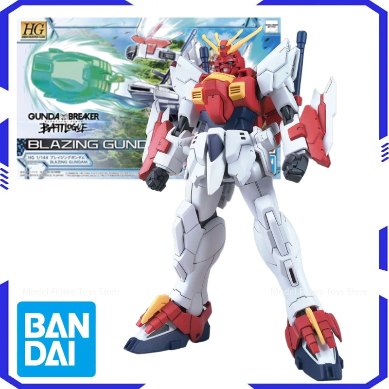 

Bandai Original Model Assembly Kit 1/144 HG-Blazing Gundam Original MODEL KIT Assemble model Anime Action Figure Knights of the