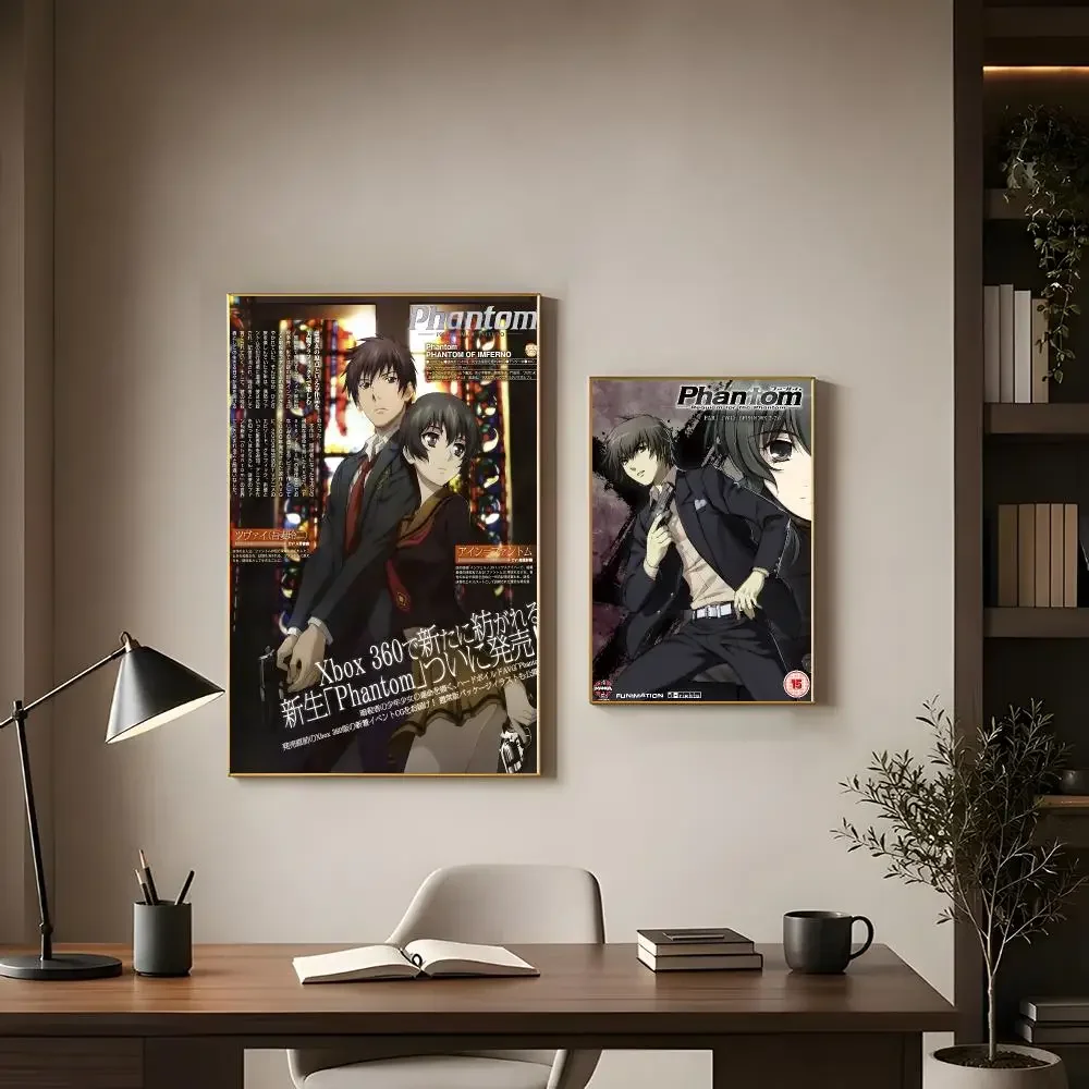 Sci-fi anime Phantom Requiem for the Phantom Poster Modern Interior Wall Decor & Trendy Home Highlights