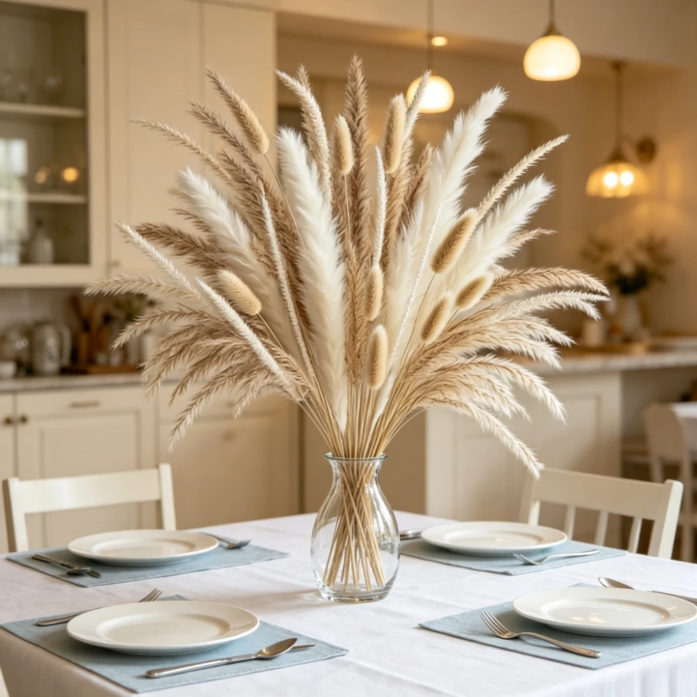 Dried Pampas Grass Bouquet Bun - огляд і ціна Dried Flower Bouquet
