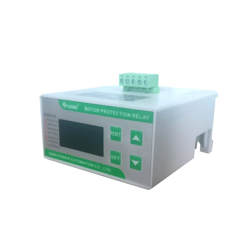 Ginri Motor Protection Relay MDB-201Z AC220V AC380V Phase Loss Overload Motor Protector