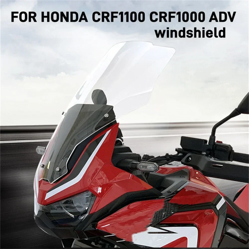 For Honda Africa Twin CRF1100 CRF1000 ADV modified heightened windshield accessories front windshield