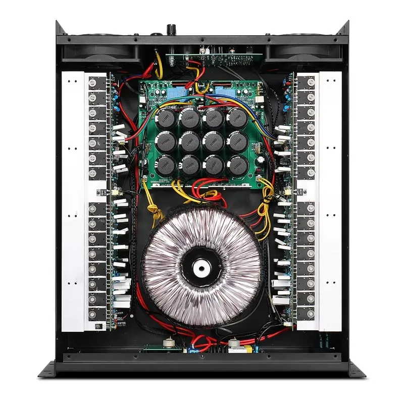 2026 New CA18 CA Series Professional Power Amplifier 2*1000W High Power 3U Rack Mount Audio System Stage Performance Amplifier