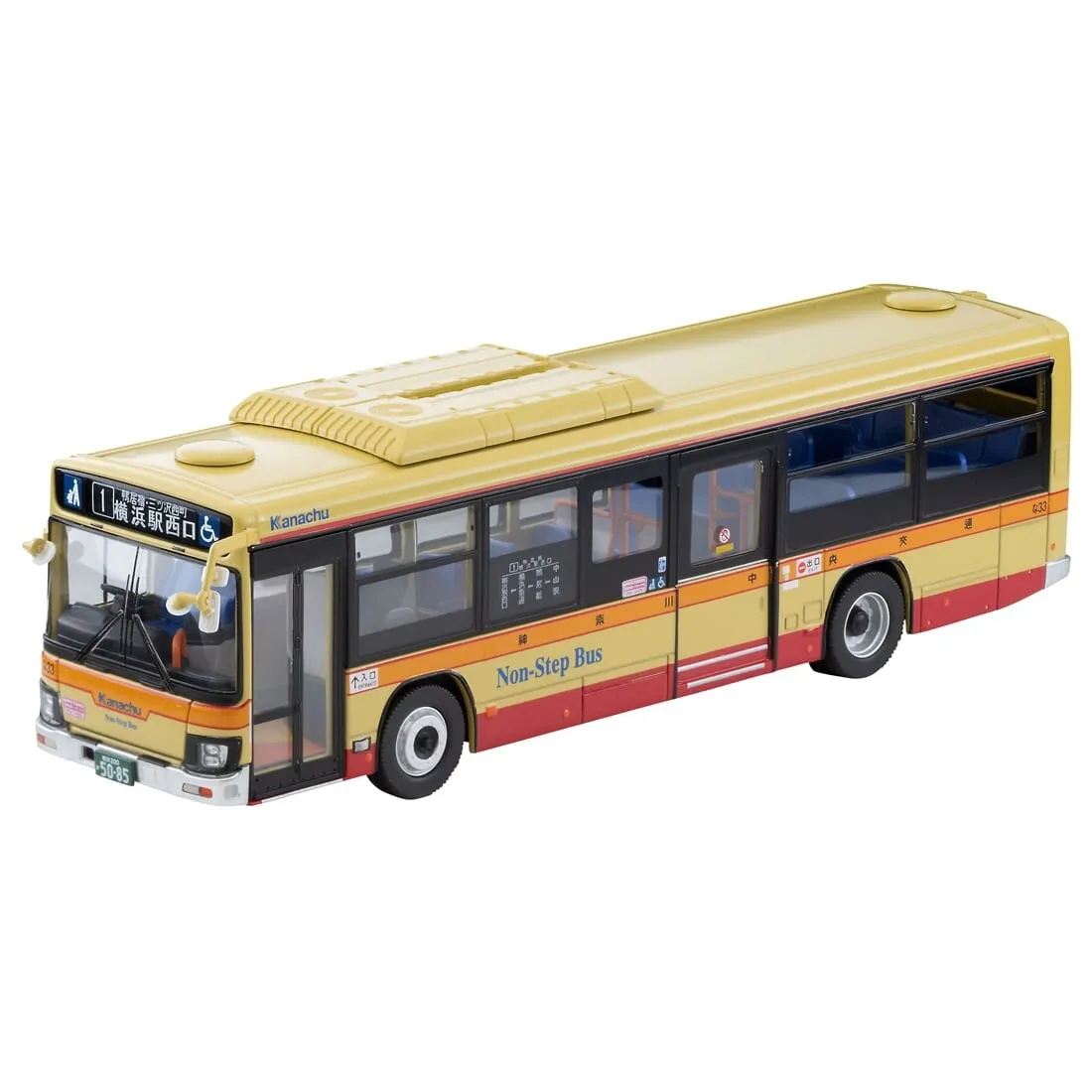 TAKARA TOMY Tomytec 합금 롤러 미니어처 모델, 성인 장식, 남아용 장난감, LV-N245h 이스즈, 가나가와, 츄오, 트랜짓 버스, 1:64 TLV