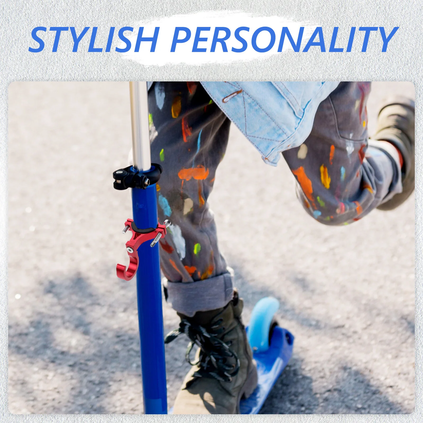 

Красный универсальный мотоциклетный крючок из алюминиевого сплава, крючок на руль без сверления для электрического велосипеда, скутера, держатель сумки