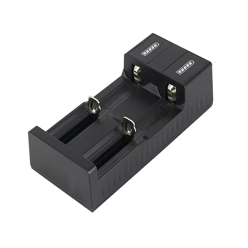 30PCS 18650 26650 14500 PD Li-ion Battery 2-Slot USB Charger 4.2V 3.7V Flashlight Rechargeable Batteries