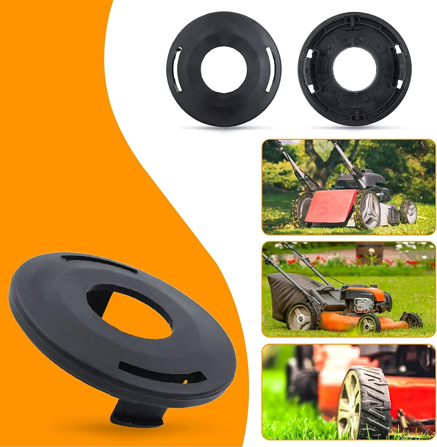 10 unidades/lote de tapas de cabezal de corte compatibles con STIHL FS48 FS52 FS55 FS66 FS70 FS74 FS76 FS130 FS200 FS250 FS350 FS450 FS550 recortadora