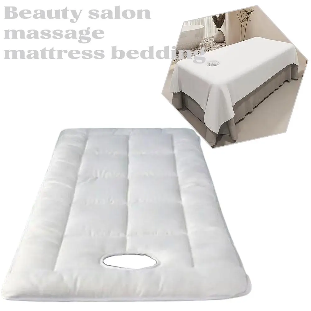 

1pcs Massage Bed Mattress Beauty Salon Professional Pad Thick Padded Cushion Facial Hole Design Salon Spa Equipment Accessories