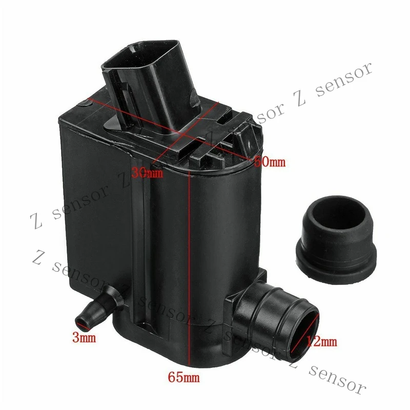 AAA+ Motor Washer Pump Front  Rear Windscreen Plastic With Rubber Grommet O-Ring New