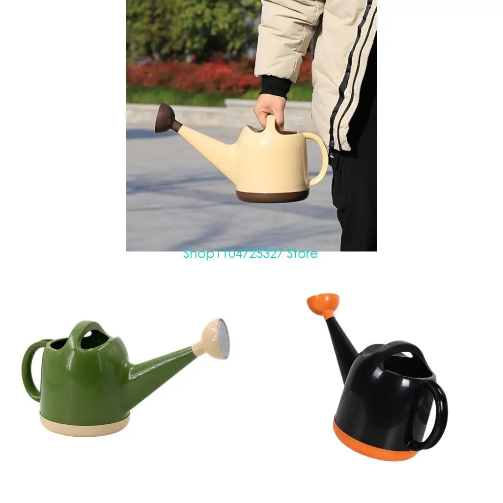 

D8KF Plastic Watering Can Long Spouts For Precise Plant Irrigation Ergonomic Handle For Indoor Outdoor Garden Use