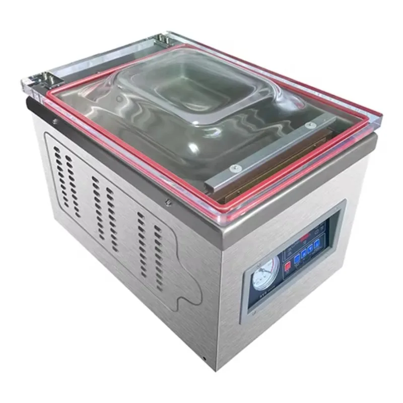 Food Desktop Single Chamber Vacuum Sealer/Food Vacuum Sealing Packaging Machine