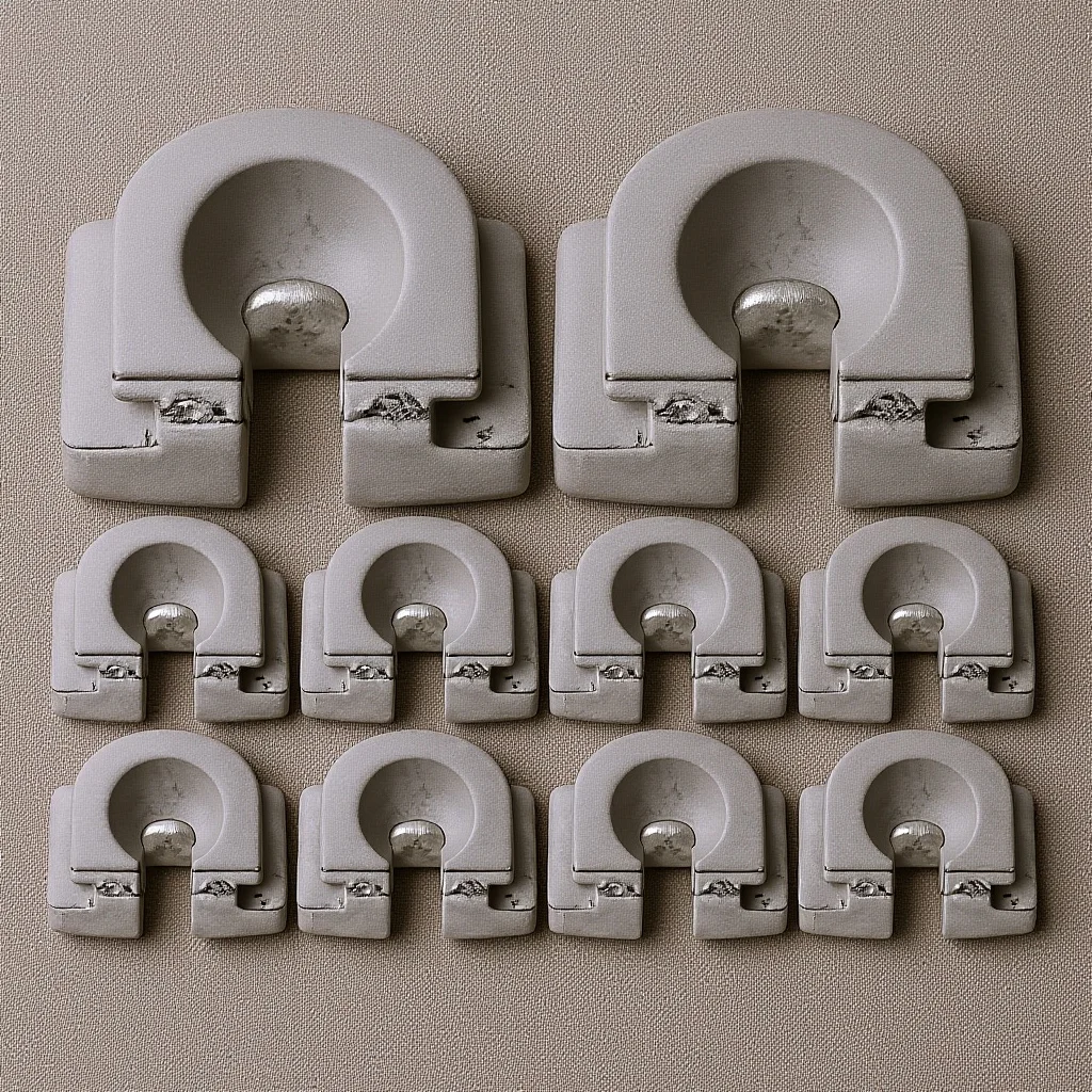 

10Pcs Universal Trimmer Head Eyelet Sleeve Replacement Durable Alloy Eyelet Sleeves for String Trimmer Line Port Lawn Mower