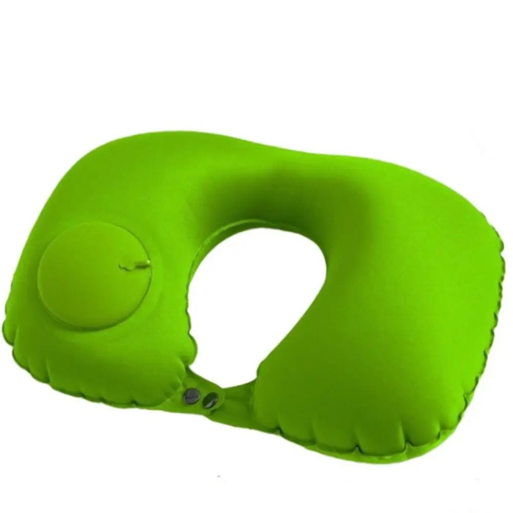 Portable Inflatable Airplane Neck Pillow Cervical Vertebr Pillow U-Shape Travel Pillows