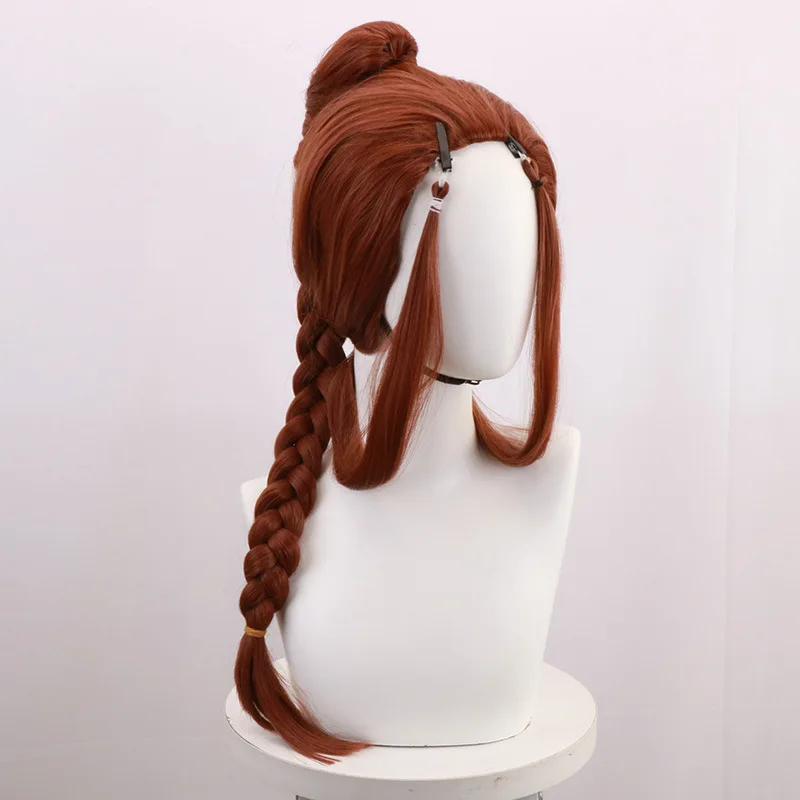 The Avatar: The Last Airbender Katara Cosplay Wig High-temperature Silk Rose Cosplay Wig For Women
