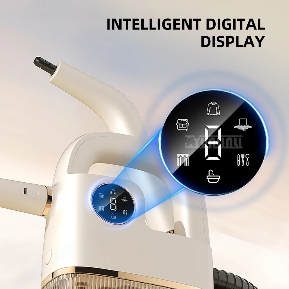 高圧ハンドヘルドスチームクリーナー高温蒸気家庭用掃除機