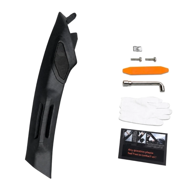 T3LF ABS A-Pillar Grab Handle and Plastic-Metal Interior Trim Panel for 2024-2026 Fourth-Generation N400 LHD Trucks, Includes a