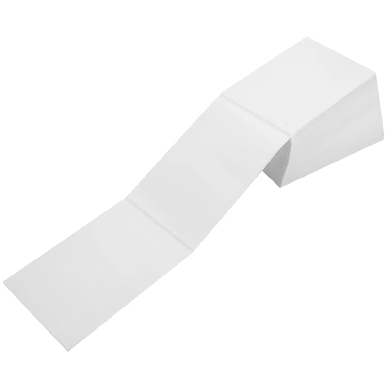 Top-500 Pcs Thermal Label Paper Shipping Labels Thermal Label Stickers Roll For Waybill Printer Labeler