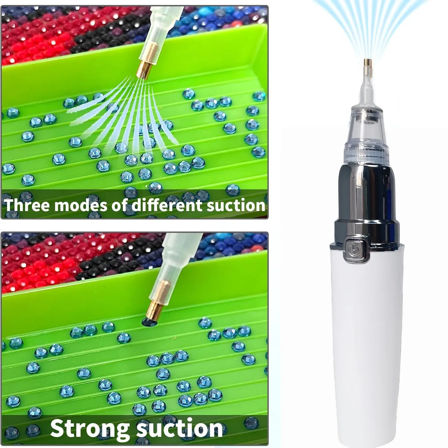 

Электрическая точечная дрель, аксессуары для алмазной живописи, электрическая всасывающая ручка, инструмент для алмазной живописи, сделай сам, точечное сверление