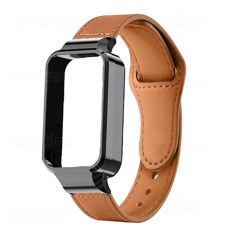 Correa de reloj para Redmi Smart Band 3, funda protectora para Xiaomi Smart Band 9, pulsera activa, cinturón, funda protectora de Metal