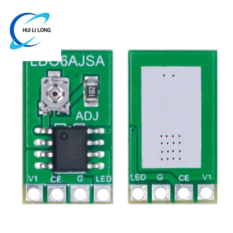 LD06AJSA/B 30-1500MA Регулируемый светодиодный драйвер постоянного тока 3,3 В 3,7 В 4,2 В 5 В Плата управления ШИМ Модуль понижающего питания