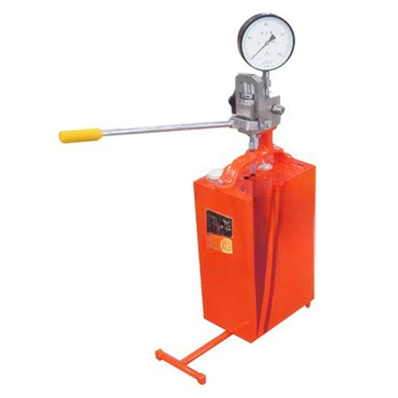 

Manual pressure test pump SYL-24/6.3 SYL-18.4/10 pressure measurement