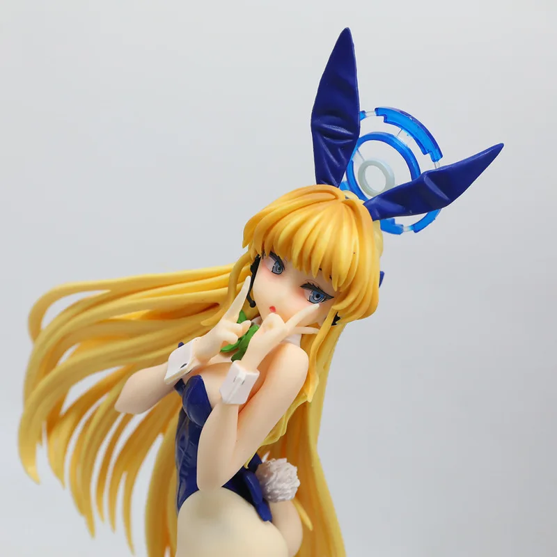 الأزرق الأرشيف تحلق الطيور الحصان الوقت أرنب فتاة الكرتون فتاة جميلة أنيمي نموذج سطح المكتب جمع هدية مزخرفة صغيرة