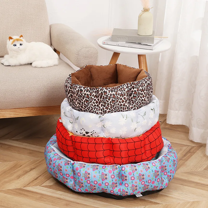 New Pet Nests, Dog Nests, Warm Circles, Internet Famous Cat Nests, Universal Dog Beds, Dog Pads, Pet Supplies