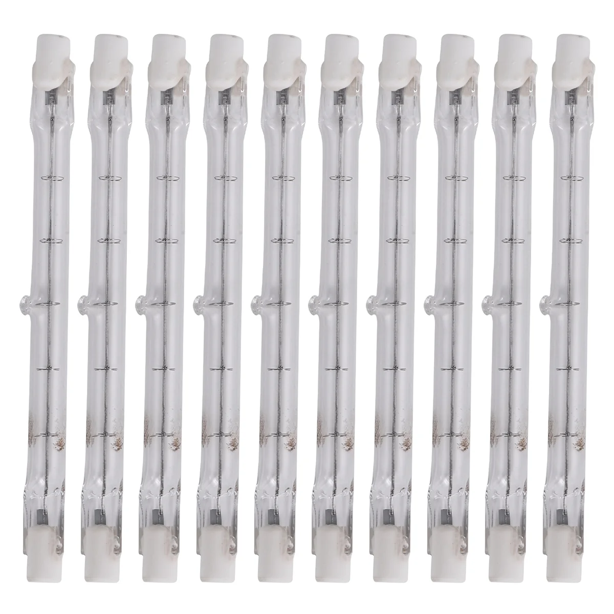 B24A R7S Halogenlampe 118 mm 200 W 230 V Packung mit 10 Halogenstangen R7S Halogenlampe R7S dimmbare Halogenstangenlampe