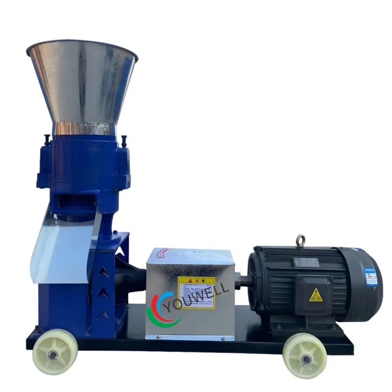 

CE Certified High Productivity Feed Pellet Medium/Large Farms Straw/Corn Capsules Processing 150-350Kg/H Capacity
