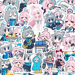 Hoshino Sticker Anime Waterproof Sticker Blue Archive Cute Student Stationery Children Supplies Water Proof DIY takanasi hosino