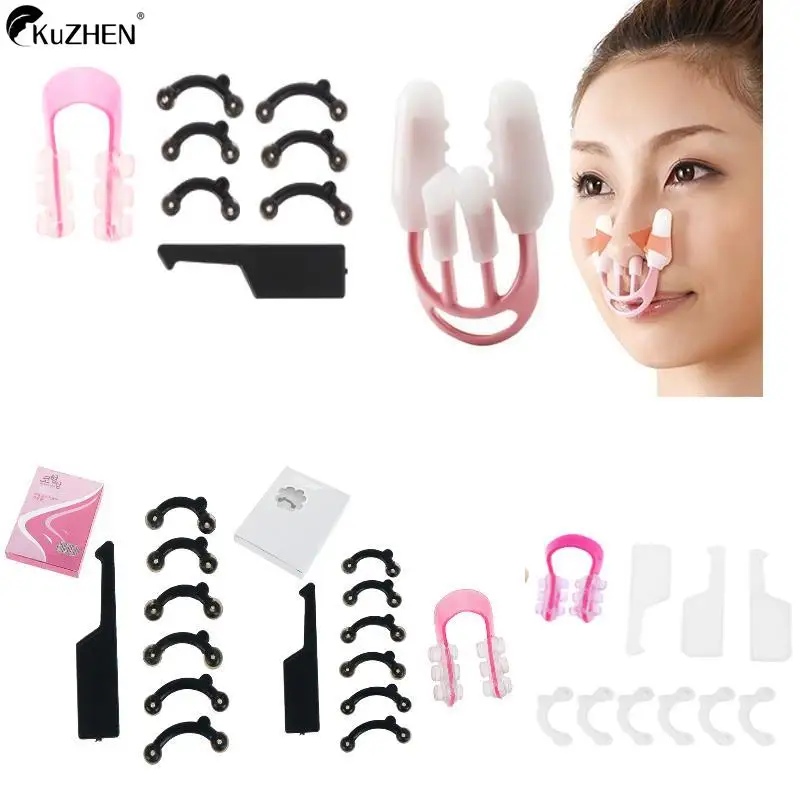 Nose Up Lifting Shaping Shaper Orthotics Clip Beauty Nose Slimming Massager Straightening Nose Clips Tool Nose Up Clip Corrector