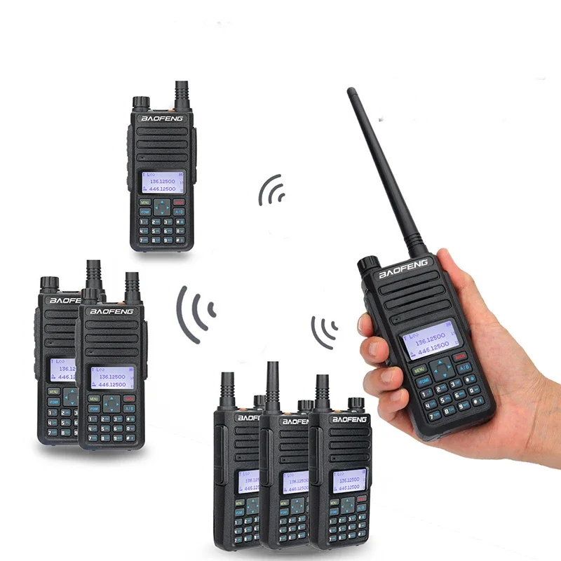 Original Baofeng DR-1801 Dual Band DMR Digital/Analog Walkie Talkie Tier 1&2 tier II Dual Time Slot Upgrade Of DM-1801 Radio