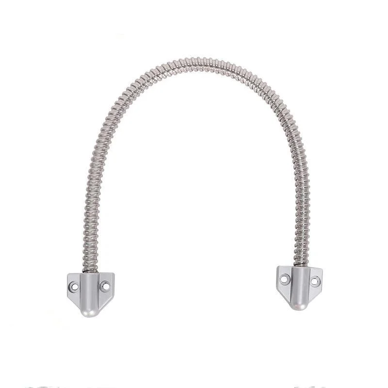 Flexible Armored Door Loop Alloy Wire Protector With Stainless Steel Ends 16