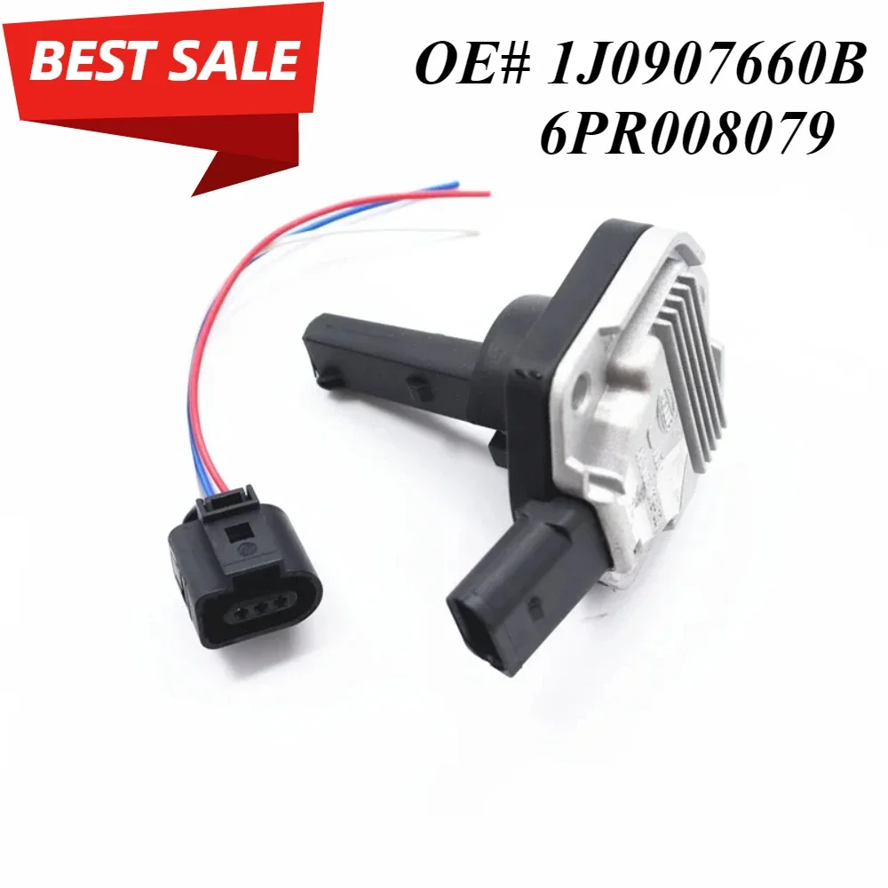 For Volkswagen Passat B5 Golf 4 MK4 Jetta Audi A3 8L A4 B6 A6 C5 Skoda Seat Leon OEM Oil Pan Level Sensor 1J0907660B 6PR008079