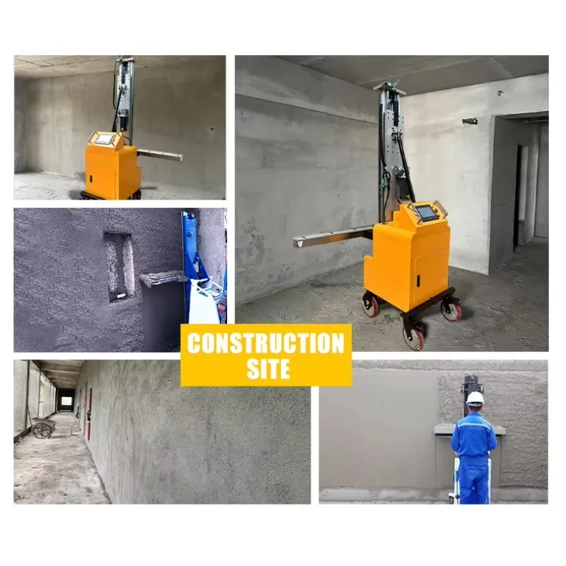 Fully Automatic Cement Wall Plastering Machine Concrete Plastering Machine for Gypsum Cement Putty Construction