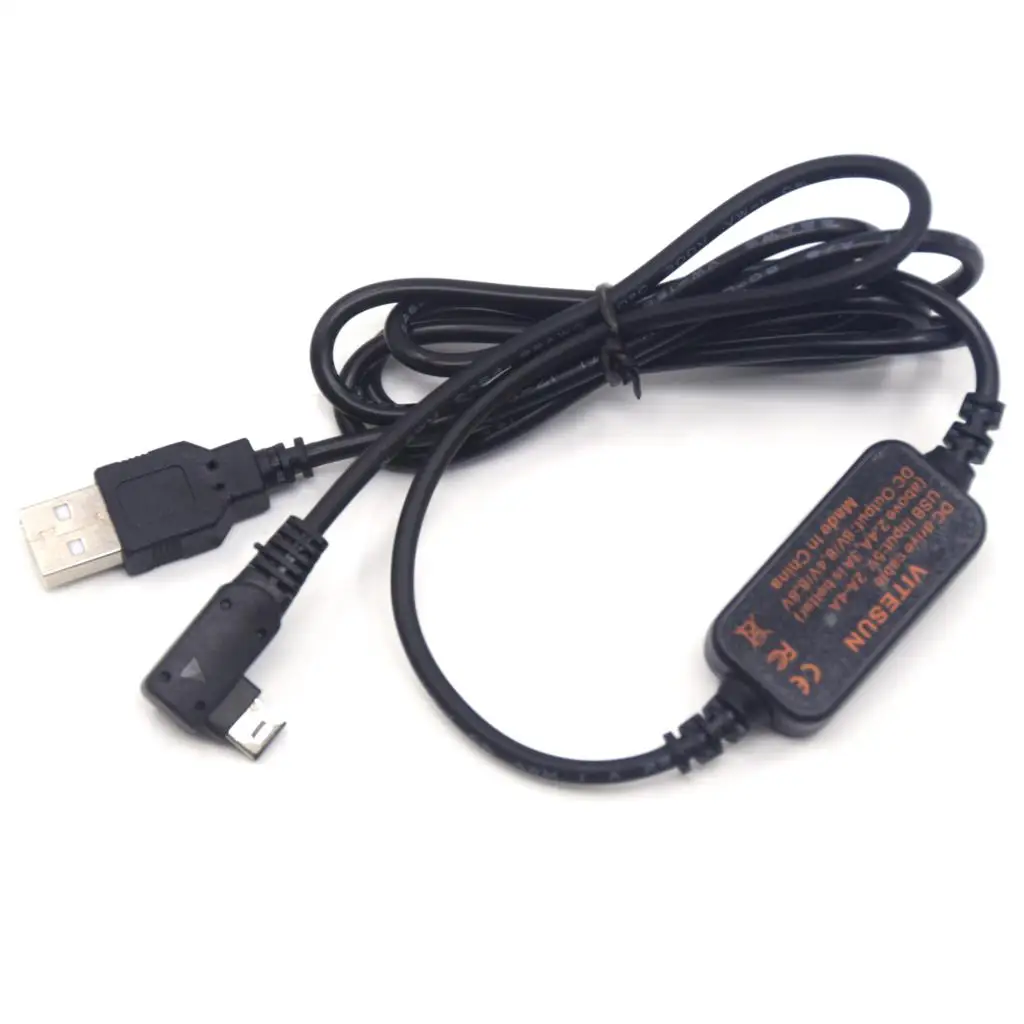 DSLR قوة البنك شاحن AC-PW10AM USB كابل 8 فولت لسوني A77 A99 A100 A200 A290 A350 A380 A390 A450 A550 A700 A850 A900 Nex-VG10