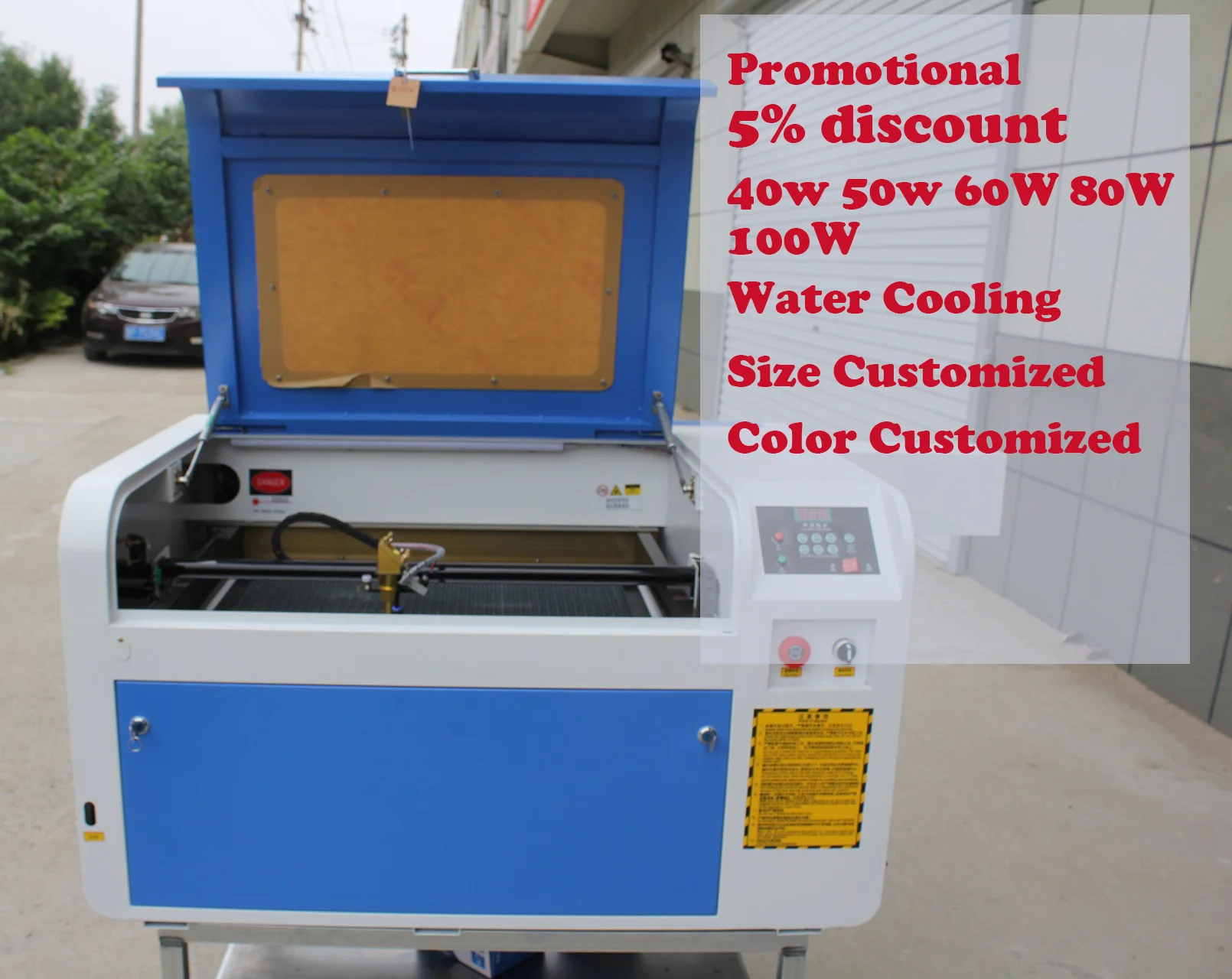 

4060 laser cutting machine 60cm*40cm best price laser engraver cutter CO2 laser engraving machine