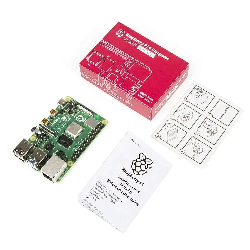 New Raspberry Pi 4 Model B Raspberry Pi 4th Generation Model B 2GB \ 4GB \ 8GB Optional Kit