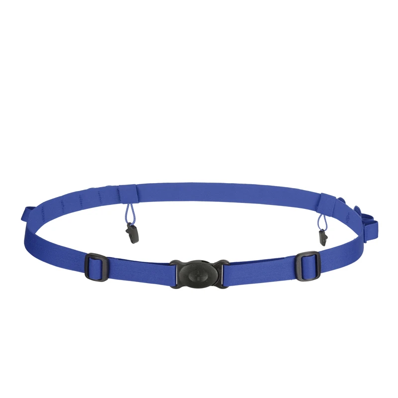 Paket Pinggang Uniseks Sabuk Nomor Balap Maraton Triathlon dengan Tempat Loop Gel Sabuk Lari Sabuk Kain Lari Motor Olahraga Luar Ruangan