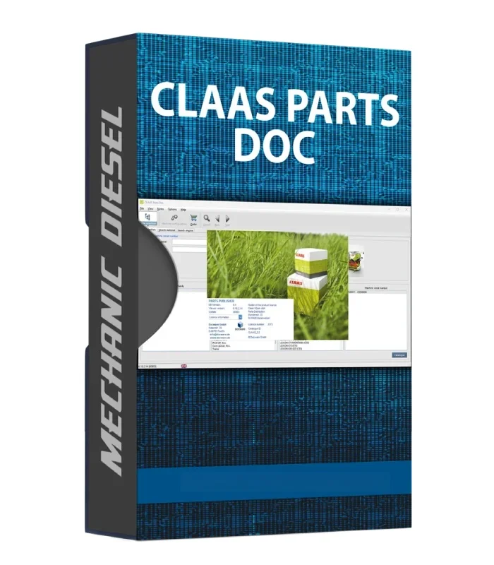

SpecDiag Claas Parts Doc Agricultural V2.2 Parts Catalog Обновленный 886 [06.2025] Конфигурация машины Fix