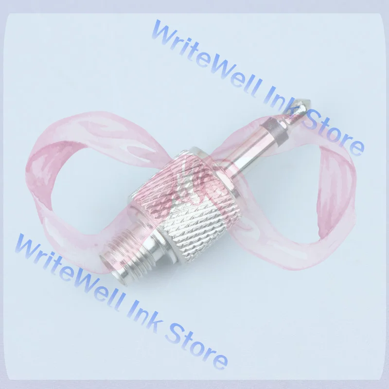 1/3PCS Silver SMA Female To 3.5mm Mono Headphone Audio Radio Test Adapter Connector SMA To 3.5mm Adapter