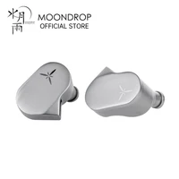 MOONDROP LAN HIFI auriculares con cable IEM 0,78mm cúpula chapada en berilio diafragma compuesto auriculares con Cable desmontable