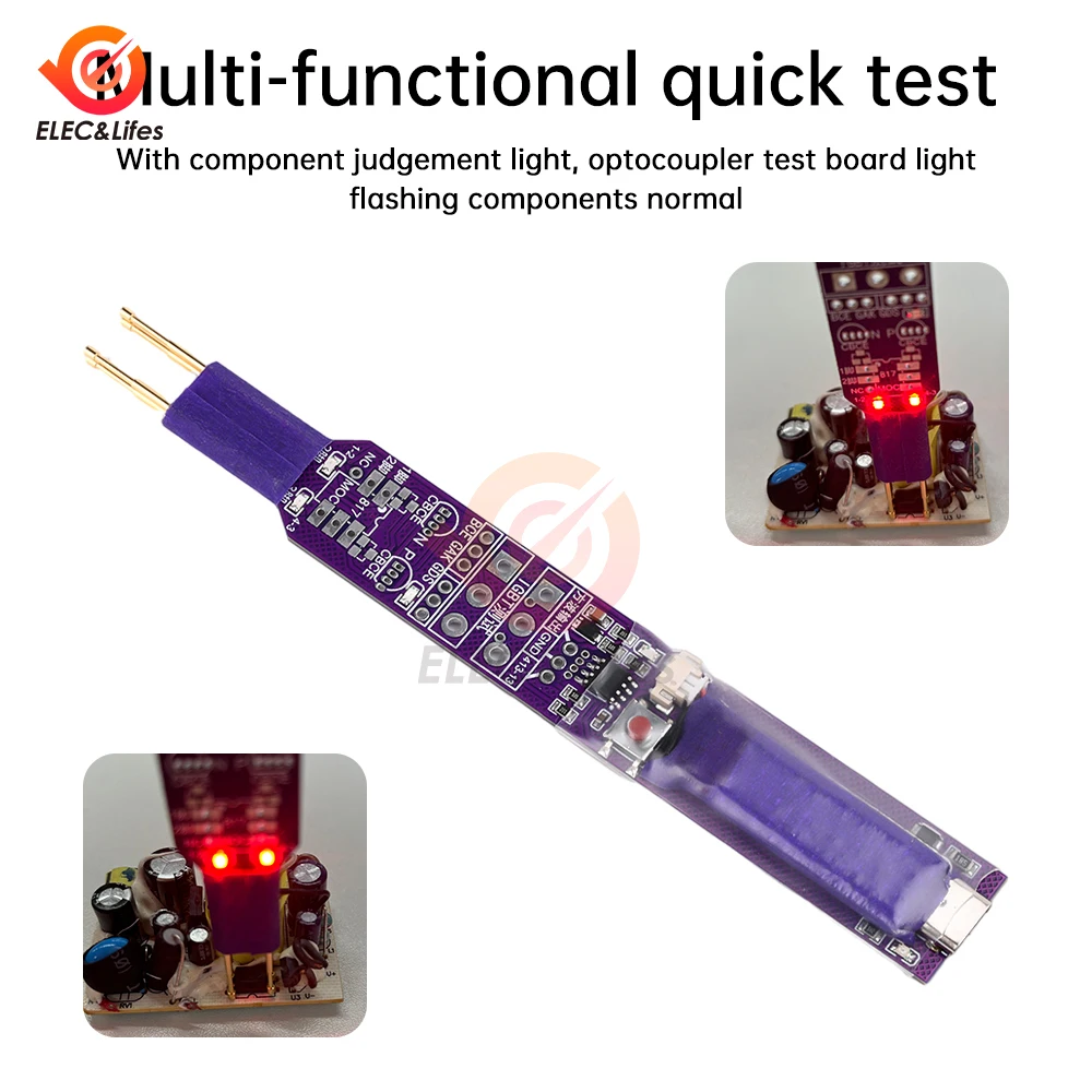 Optocoupler Tester Optocoupler Electronic Repair Tool Optocoupler Test Detection Tool Optocoupler Online Test Module