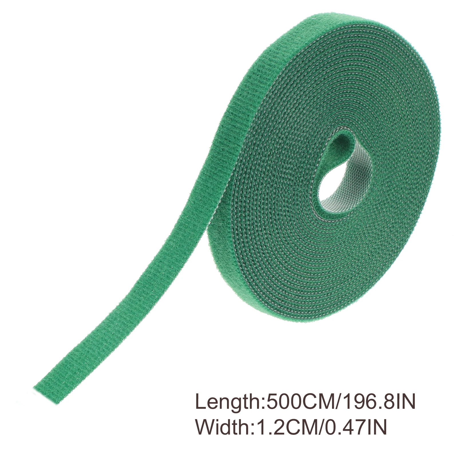 

5 Rolls Heavy Duty Hook Loop Tape Cable Tie Strips Cable Management Tapes For Home Office Plant Fixing Reusable Weatherproof