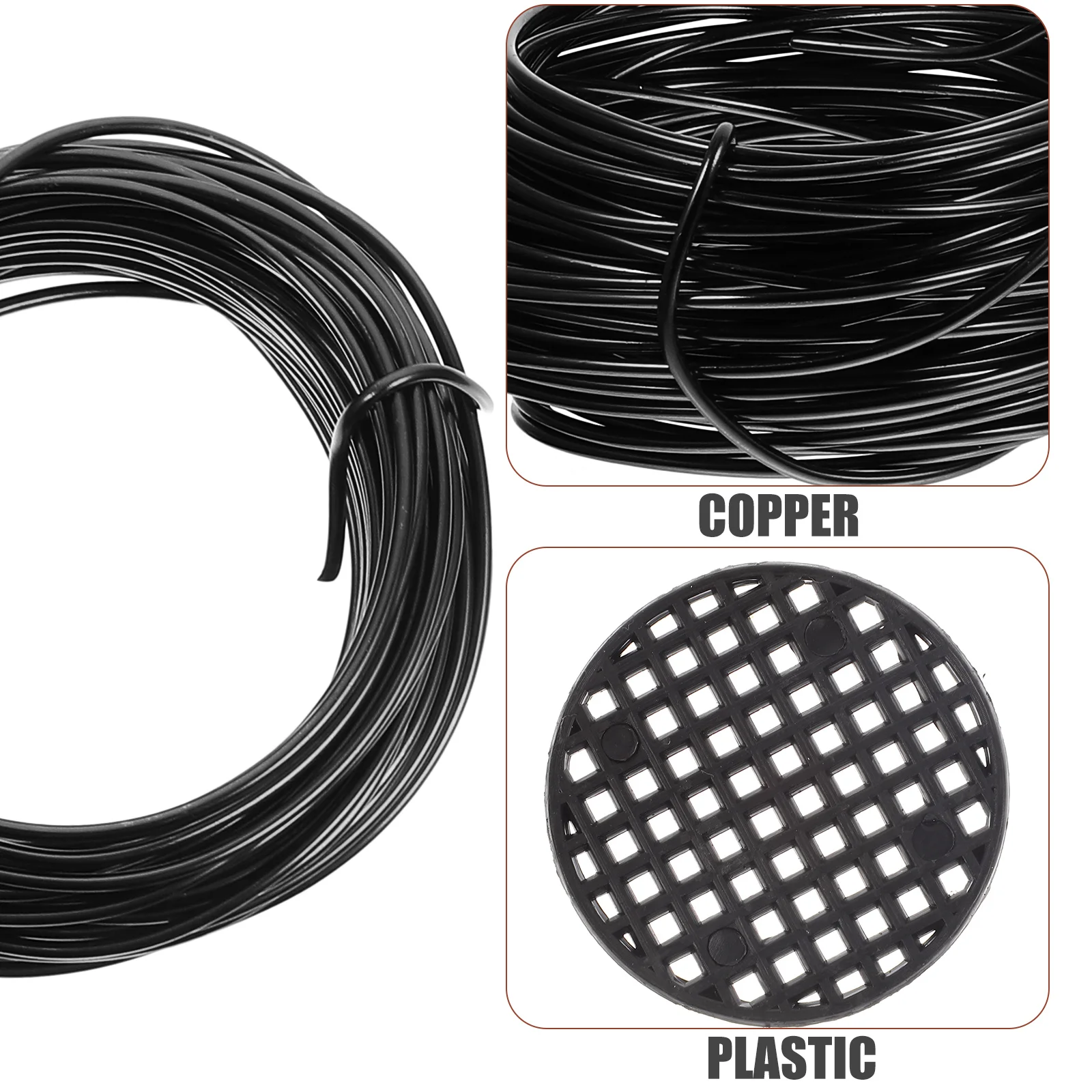 Aluminum Wire Set Plant Training Bonsai Shaping Metal Kit Plastic Wires Line