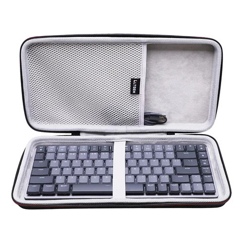 LTGEM-estuche rígido de EVA para Mini teclado inalámbrico mecánico Logitech MX, bolsa de almacenamiento de transporte protectora de viaje