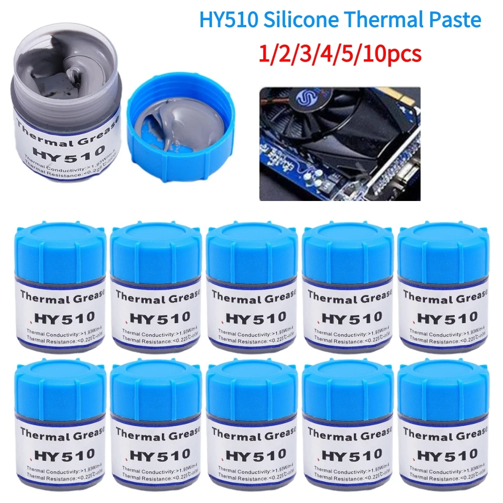 10g silicone thermal paste thermal paste heat sink CPU GPU chipset notebook computer heat dissipation silicone grease universal