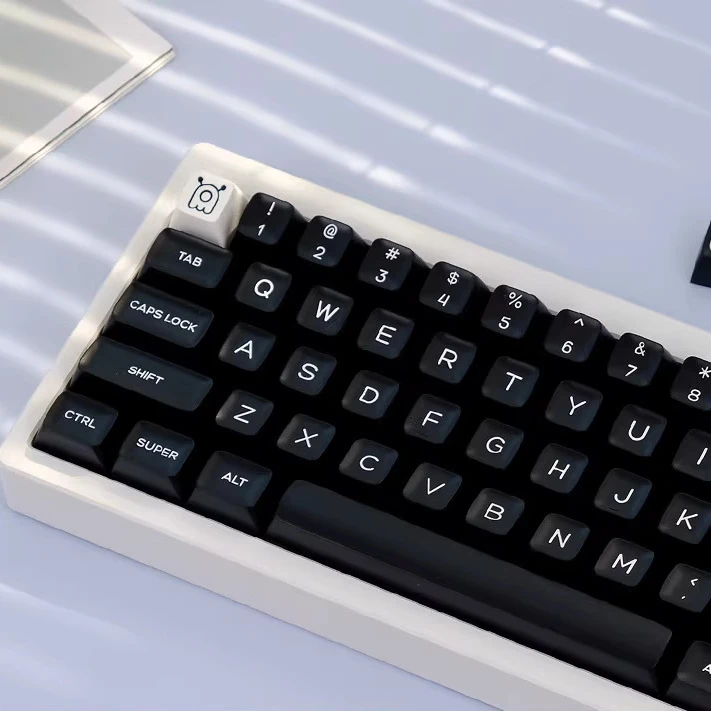 

WOB Theme SA High Bicolor Injection Moulding 161 Keys Simple Office PBT Customized Mechanical Keyboard Keycaps