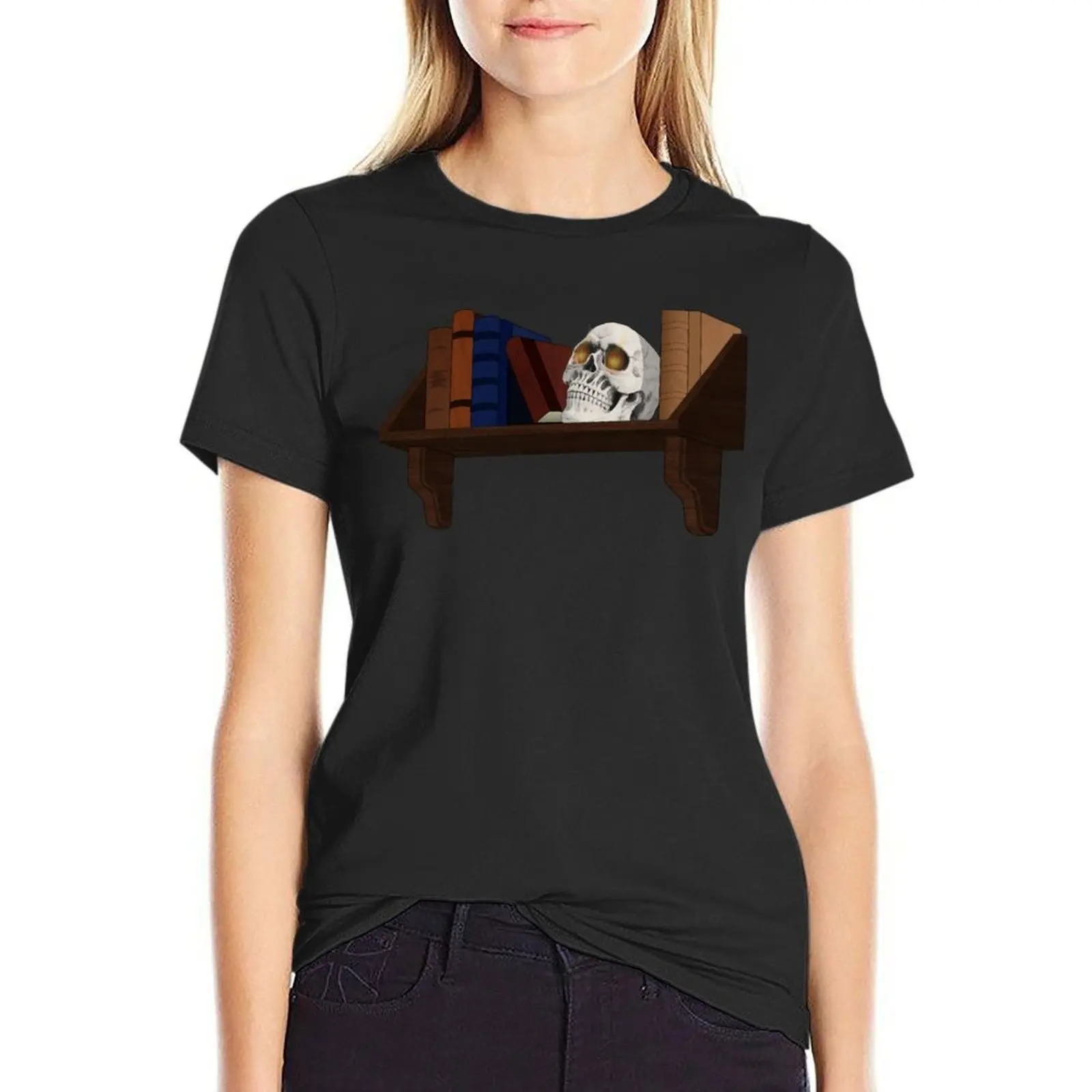 

Bob on a Shelf T-Shirt quick drying plain plus sizes plus size tops t shirt Women